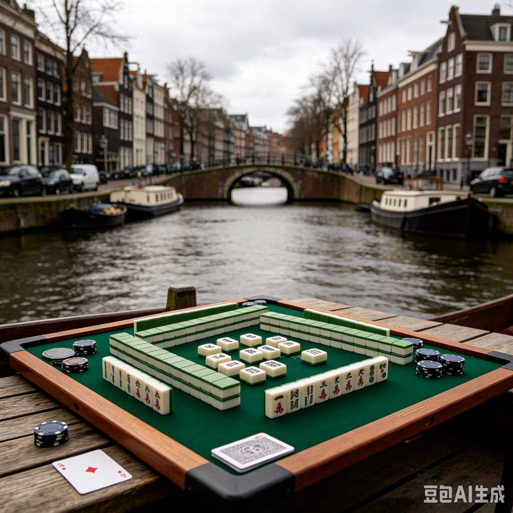 camping leisure mahjong set
