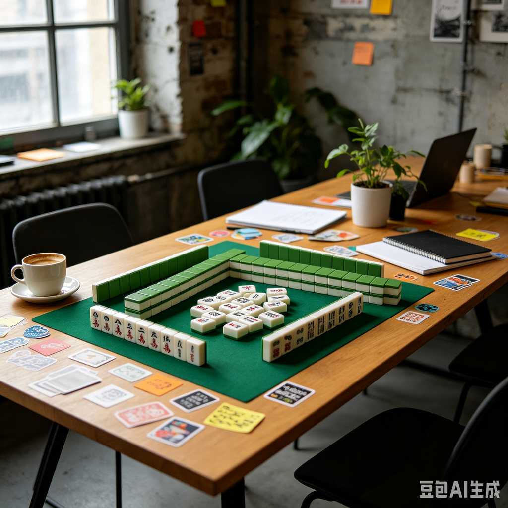 resort leisure mahjong set