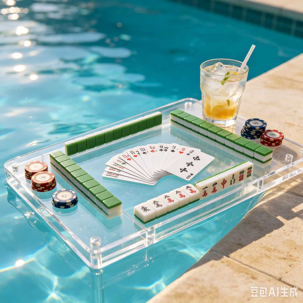 retro vintage mahjong set